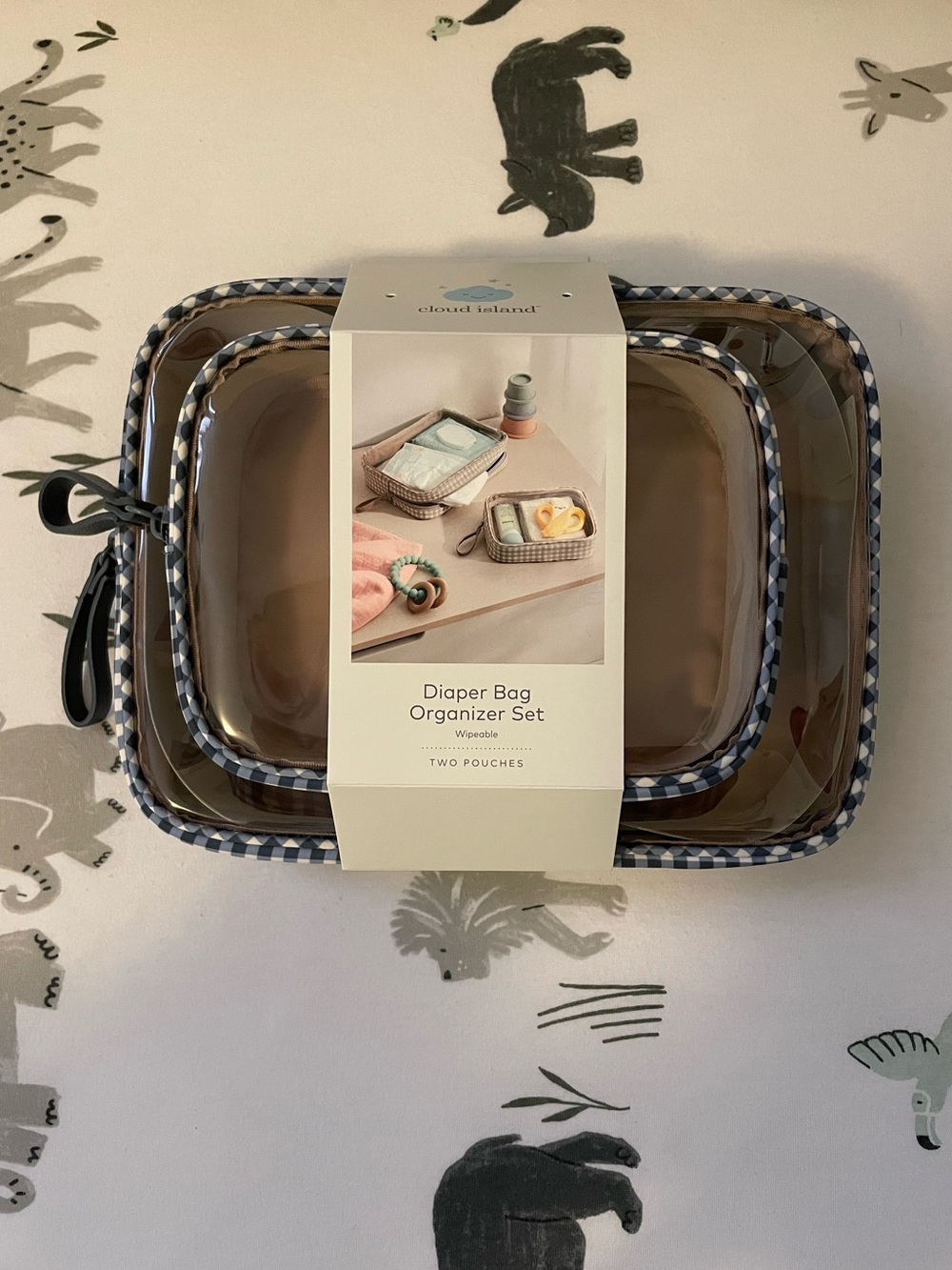 Cloud Island Diaper Bag Organizer Set
